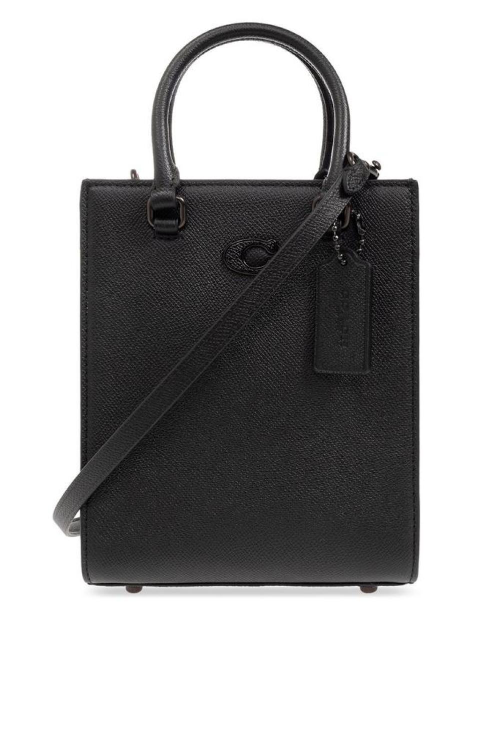 Coach Logo Plaque Tote Bag