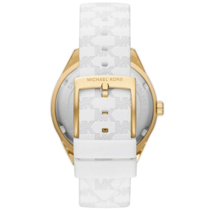 Women's Jessa Multifunction White Silicone Watch 40mm