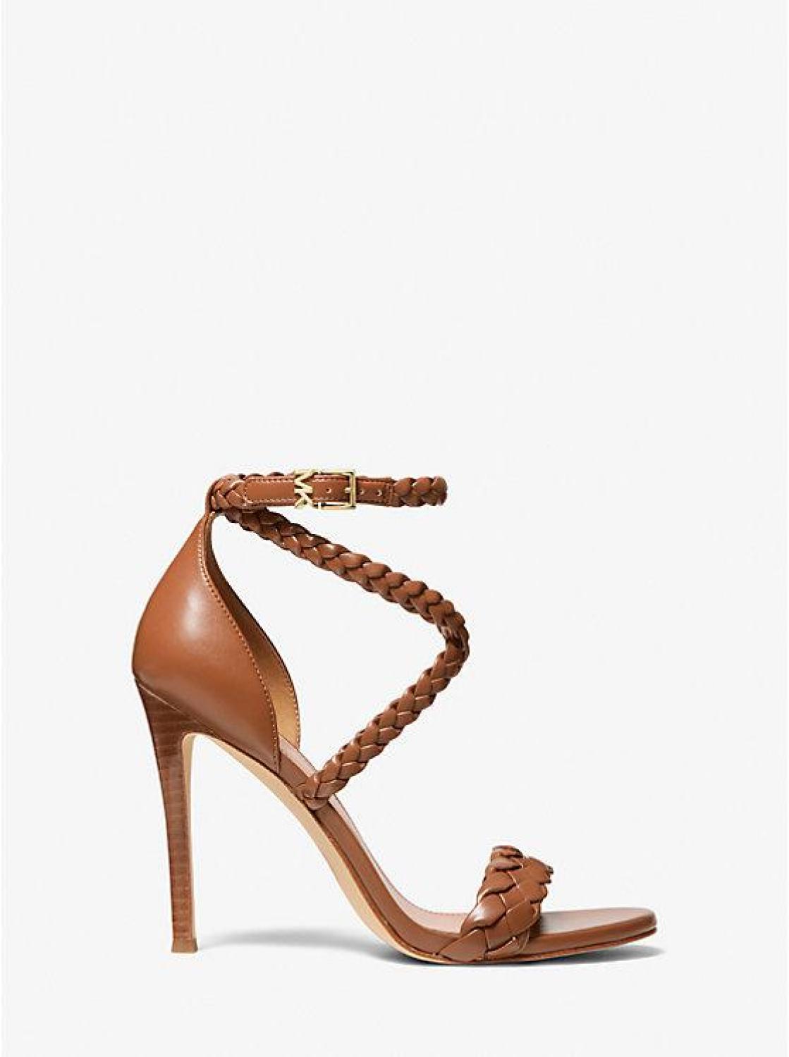 Astrid Braided Faux Leather Sandal