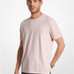 Striped Cotton and Silk Blend T-Shirt