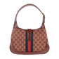 Gucci Jackie Canvas Clutch Bag (Pre-Owned)