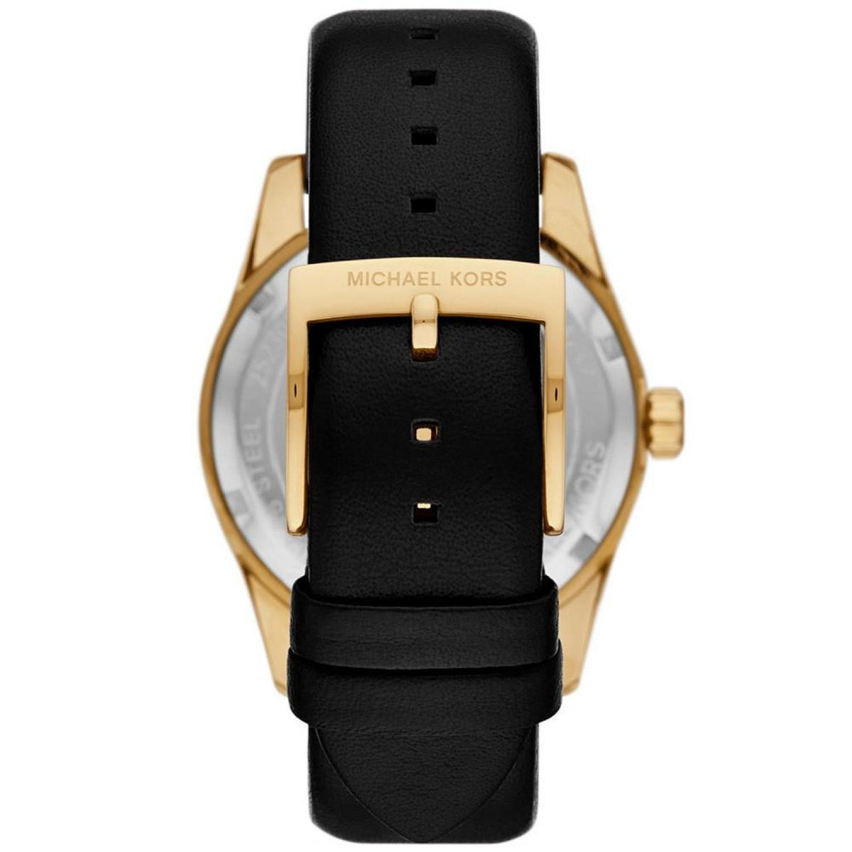 Michael Kors Women\'s Watch MK4748 Lexington Quartz Gold Black Leather Band 38mm Michael Kors MK4925 - Lexington Watch • Watchard.com main image 4
