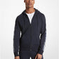 Logo Tape Cotton Blend Hoodie