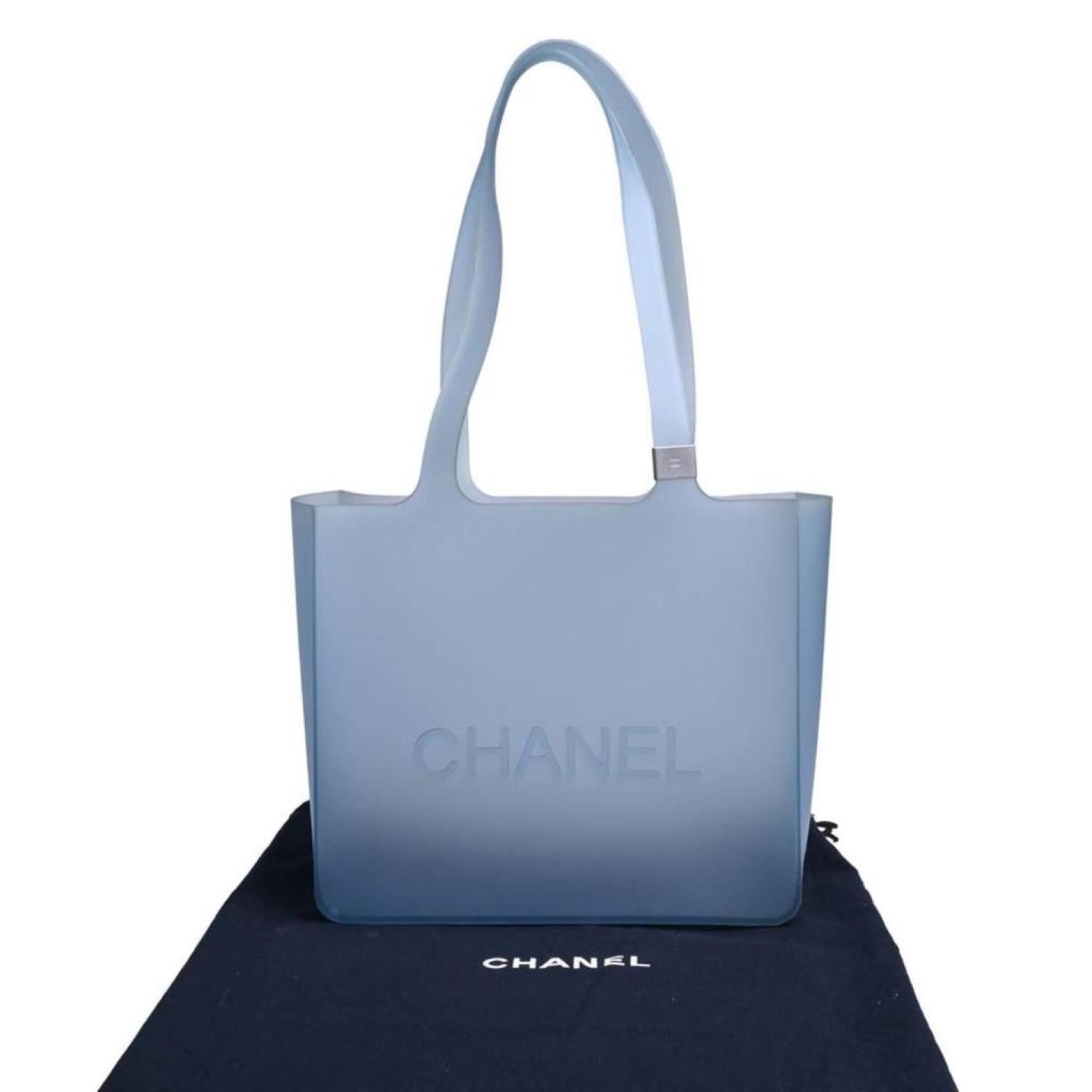 Chanel Rubber Tote Bag Pre Owned