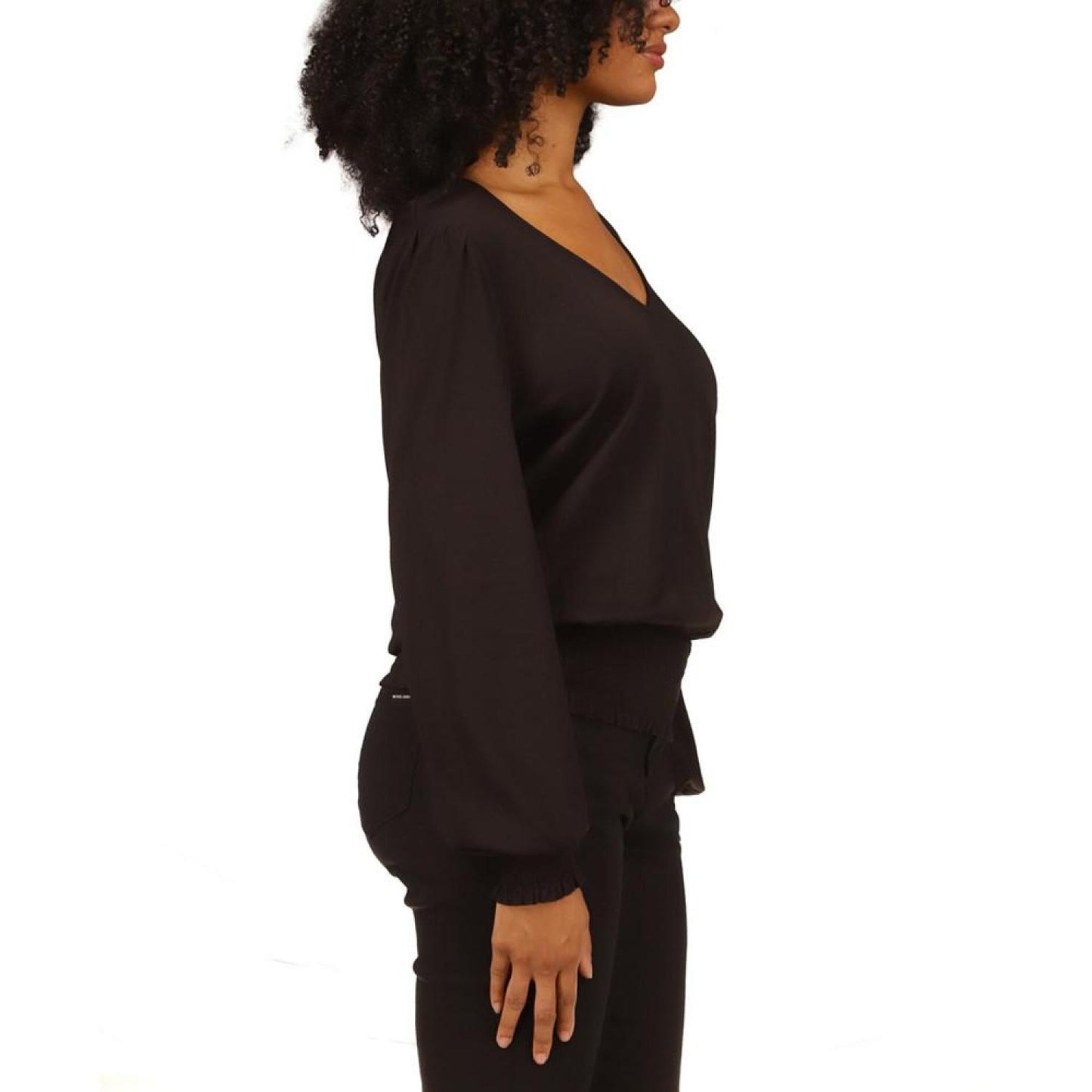 Women's Smocked-Trimmed Top, Regular & Petite