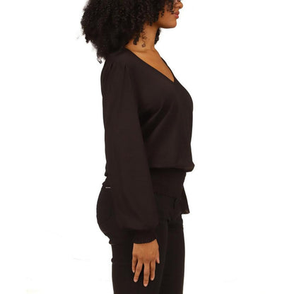 Women's Smocked-Trimmed Top, Regular & Petite