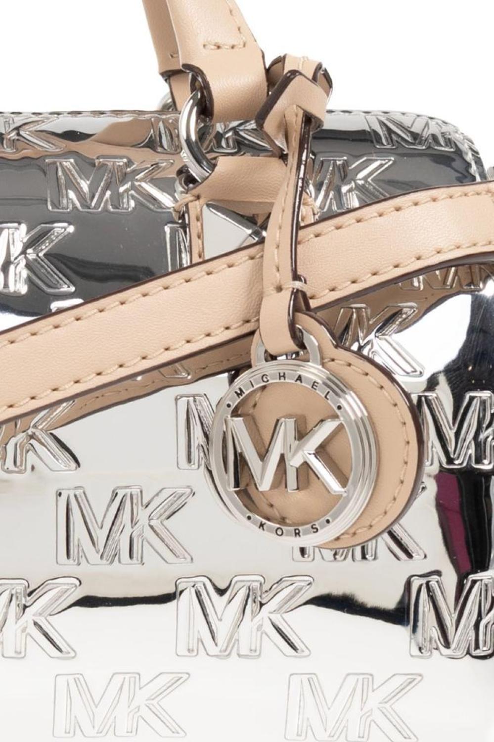 Michael Michael Kors Grayson Logo Embossed Mini Tote Bag