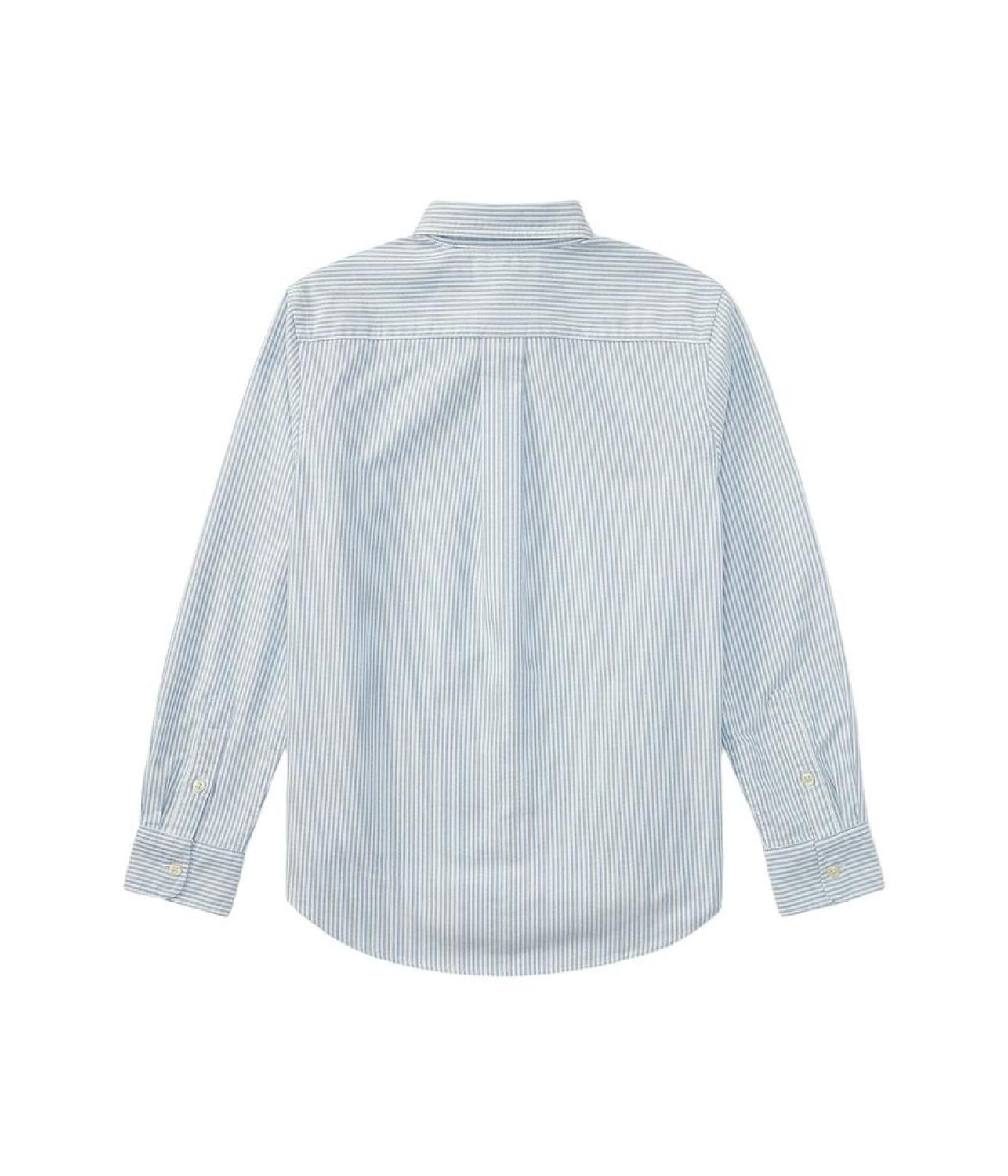 Striped Cotton Oxford Shirt (Big Kids)