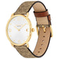 Women's Elliot Signature Tan Canvas Strap Watch, 36mm