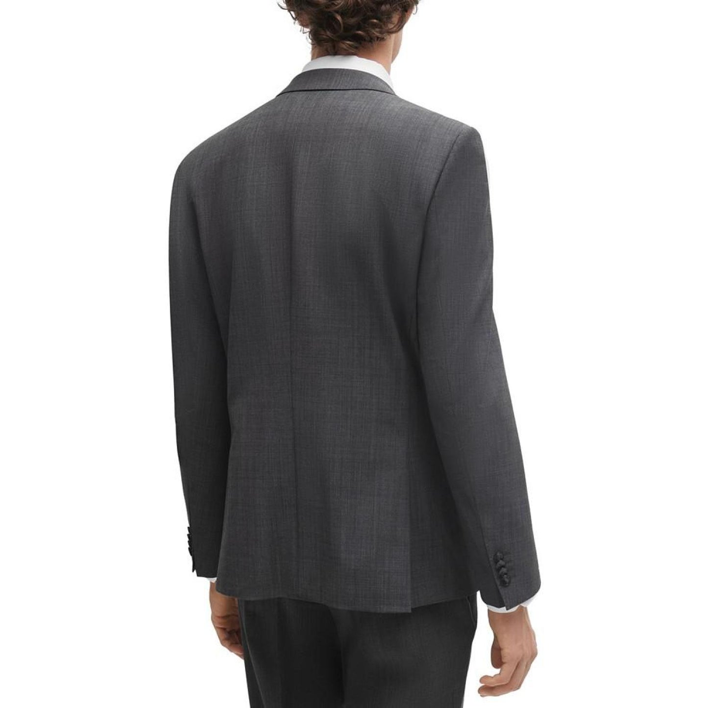 Men's Micro-Patterned Slim-Fit 2 Pc Suit