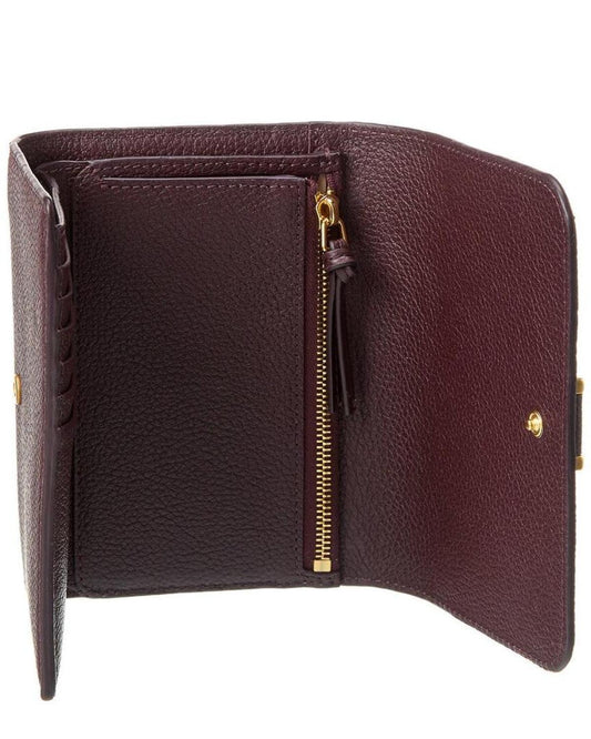 Chloé Marcie Leather Card Case