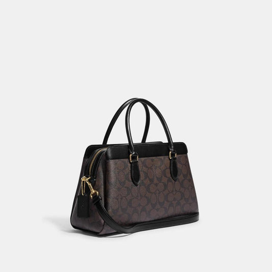 Coach Outlet Darcie Carryall In Signature Canvas