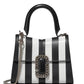 The Striped St. Marc Mini Top Handle Bag