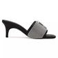 65MM Rhinestone-Embellished Leather Mules