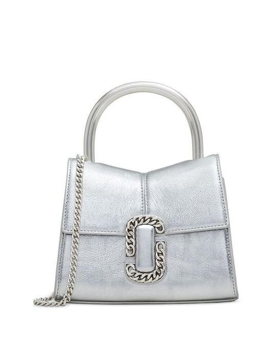 The Metallic St. Marc Mini Top Handle Bag