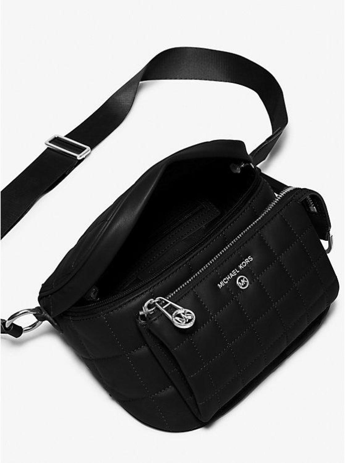 Slater Medium Quilted Leather Sling Pack
