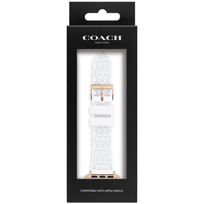White Rubber 38/40/41mm Apple Watch® Band