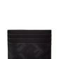 FENDI Shadow Diagonal Leather Card Holder