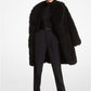 Cashmere Sequin-Lined Coat