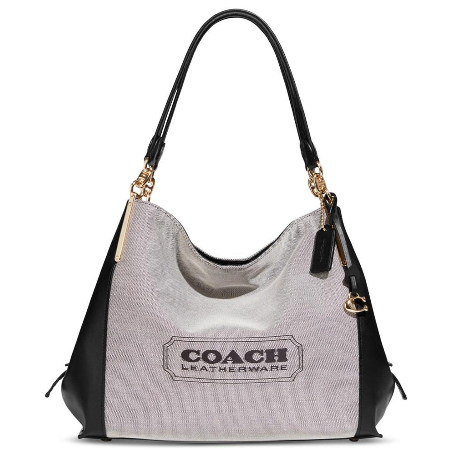 Badge Jacquard Dalton 31 Shoulder Bag - Macy's Exclusive