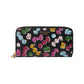 Bon Bon Candy Print Zip Around Continental Wallet