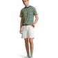 Short Sleeve Striped Crew Neck T-Shirt