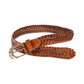 Women's Braided Leather Belt
