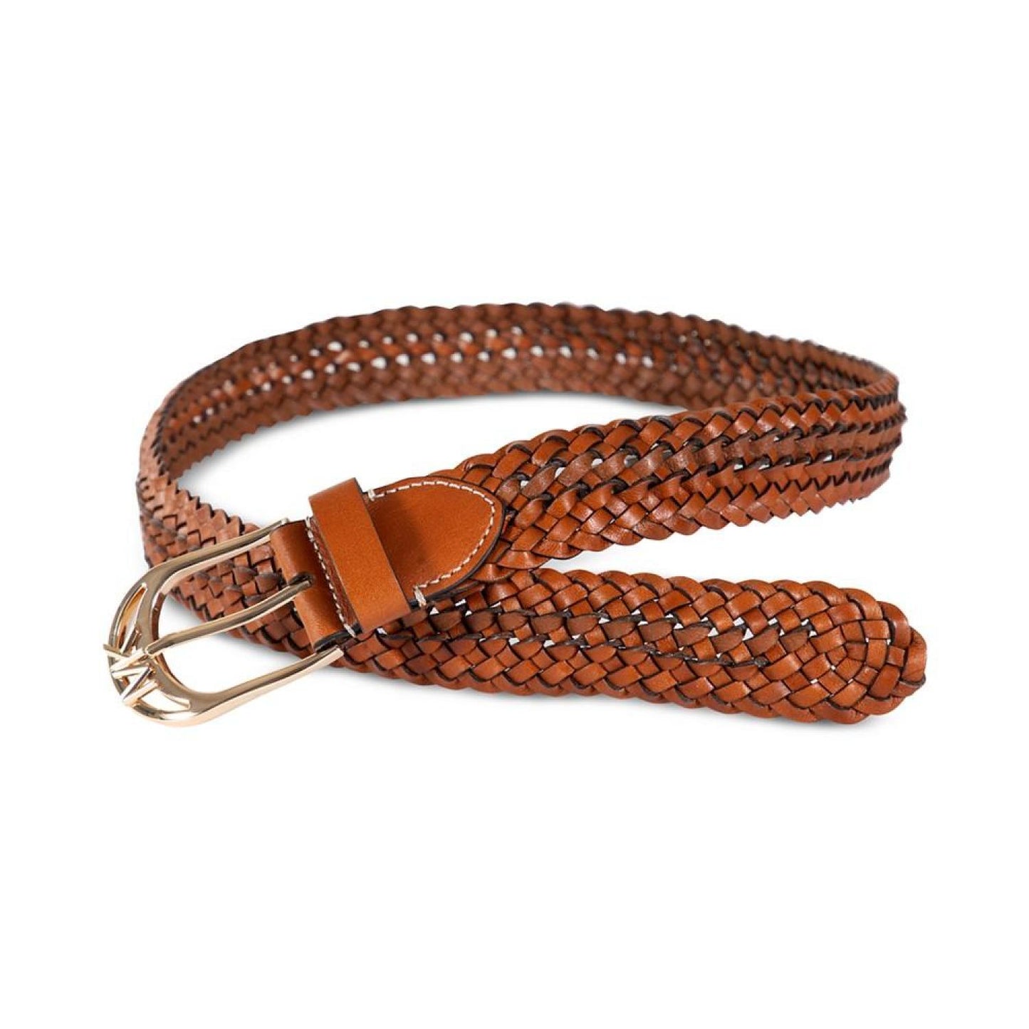 Women's Braided Leather Belt