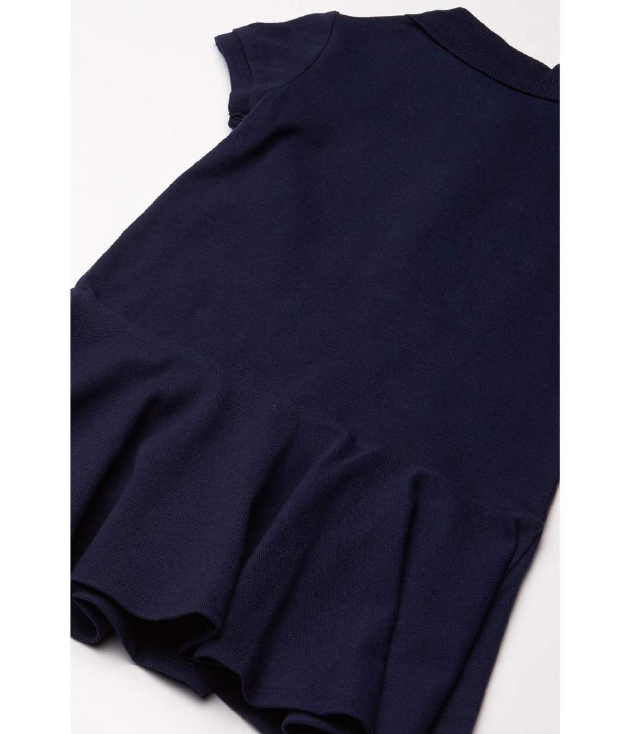 Short Sleeve Polo Dress (Little Kids)