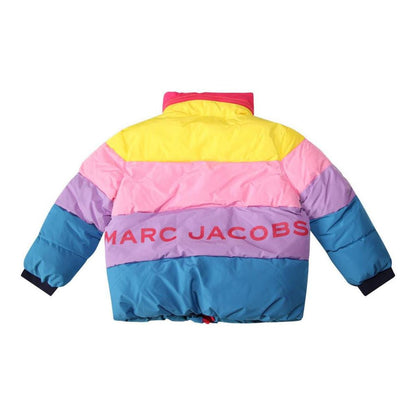The Marc Jacobs Kids Color-Blocked High Neck Coat