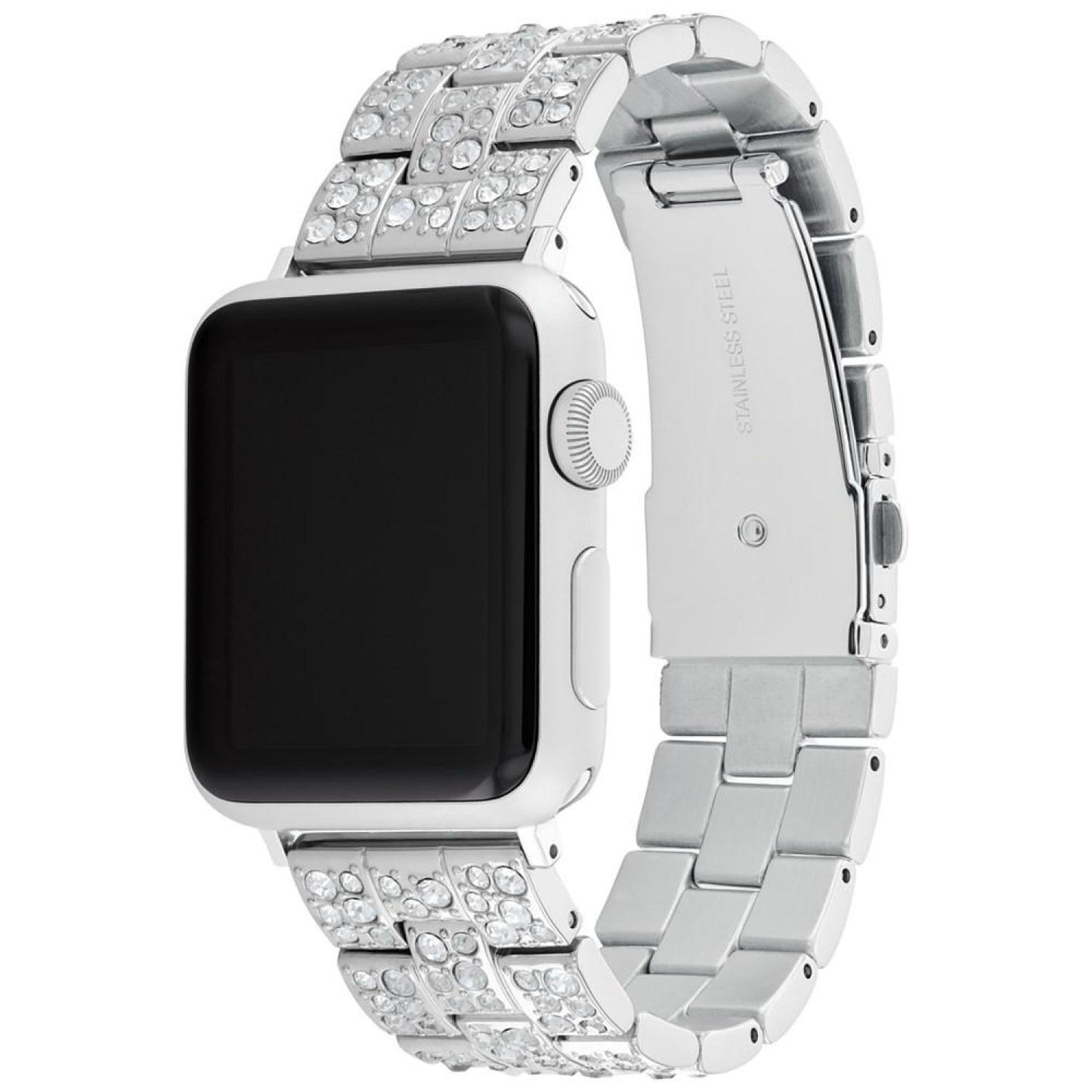 Stainless Steel Crystal Bracelet Apple Watch, 38, 40, 41mm