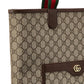 Gucci Ophidia Large GG Supreme Canvas & Leather Tote