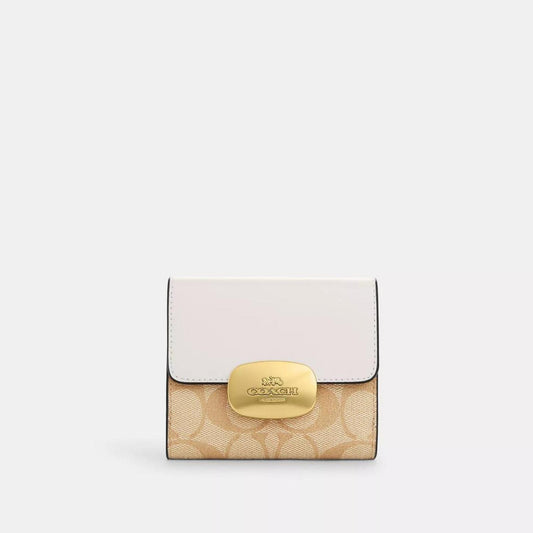 Coach Outlet Eliza Small Wallet In Signature Canvas