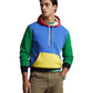 Color-Blocked Double-Knit Hoodie