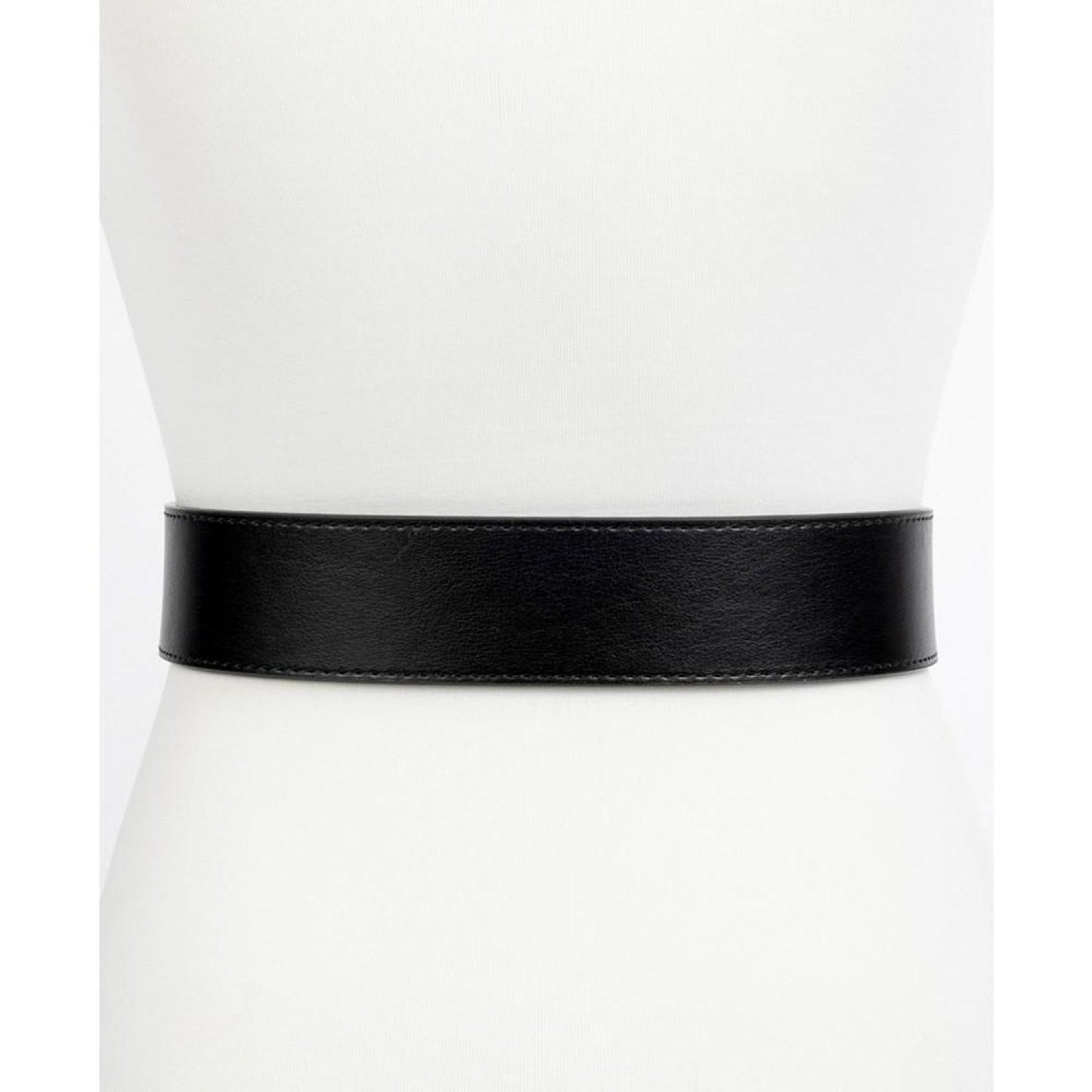 Women's Genuine Leather Logo Belt