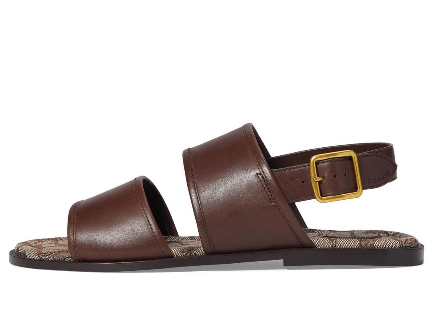 Leather Two Strap Sandal