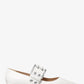 Maude Calf Leather Pointed-Toe Mary Jane Flat