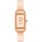 Women's Cadie Rose Gold-Tone Stainless Steel Bangle Bracelet Watch 17.5 x 28.5mm