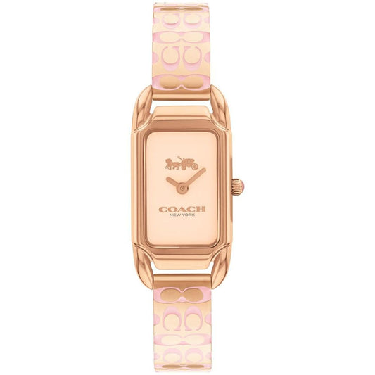 Women's Cadie Rose Gold-Tone Stainless Steel Bangle Bracelet Watch 17.5 x 28.5mm