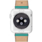 Women's Green Leather Band 38mm, 41mm