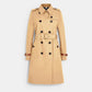 Coach Outlet Icon Trench Coat In Organic Cotton And Recycled Polyester