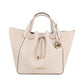 Michael Kors Phoebe Large Powder Blush PVC Leather Drawstring Grab Bag Women's Handbag