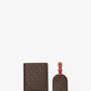 Signature Logo Passport Case and Luggage Tag Gift Set