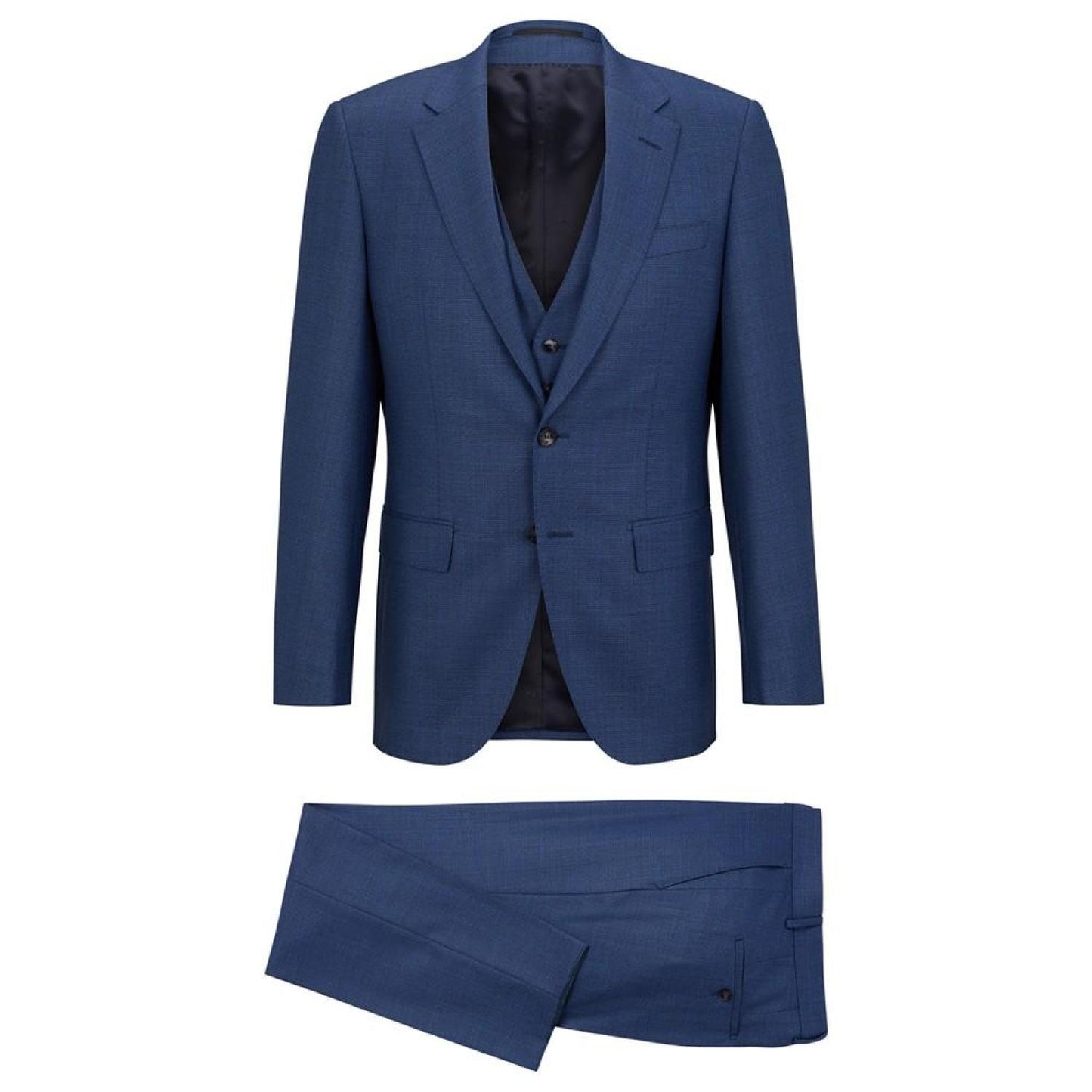 Men's Three-Piece Slim-Fit Suit
