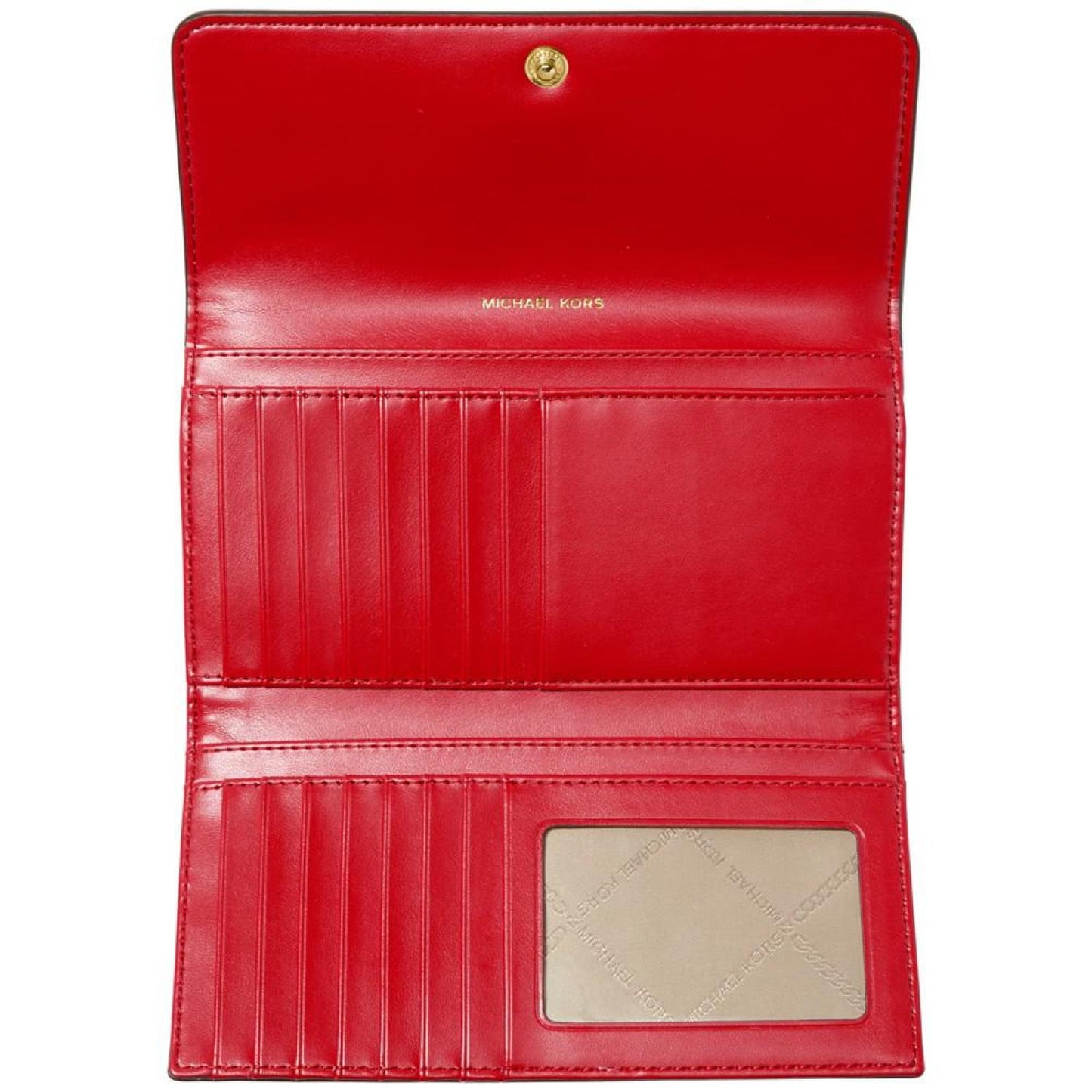 Jet Set Charm Large Trifold Wallet