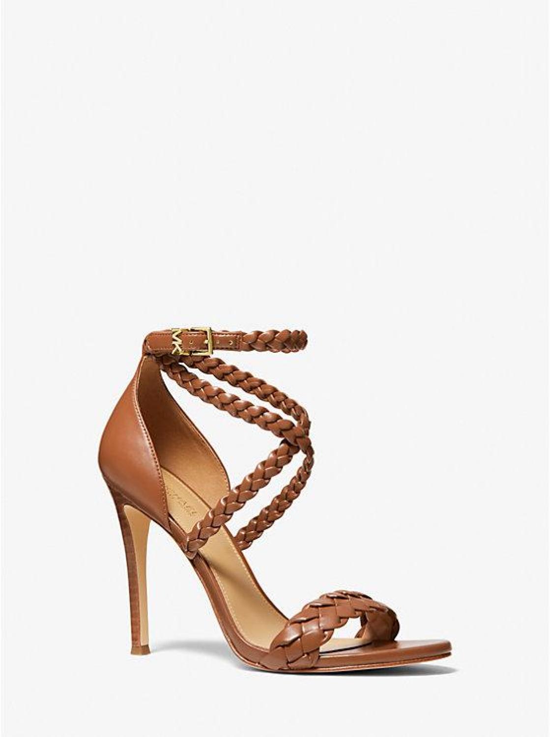 Astrid Braided Faux Leather Sandal