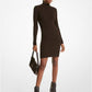 Ribbed Merino Wool Blend Dress