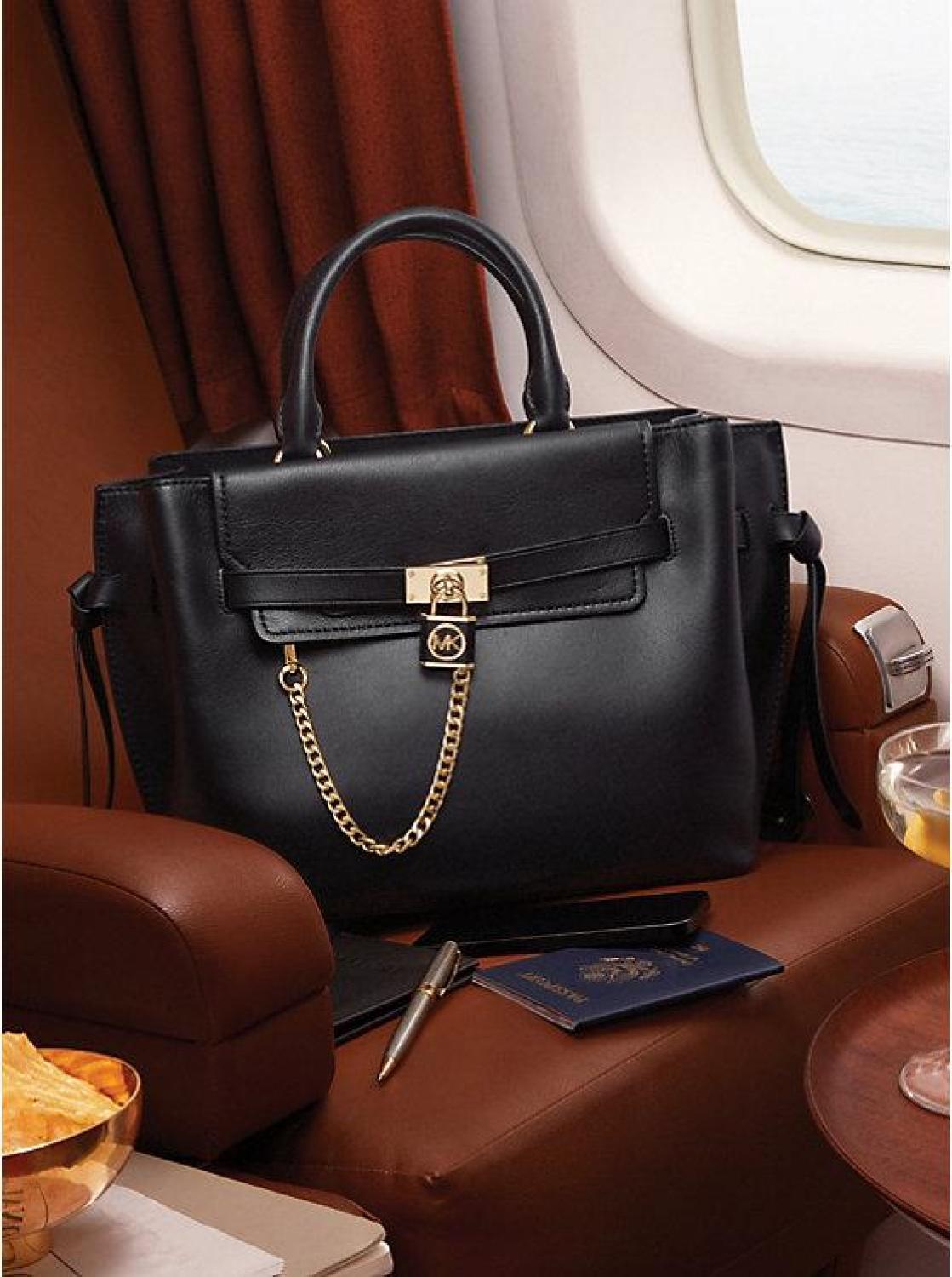 Hamilton Legacy Large Leather Belted Satchel