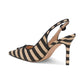 Women's Veronica Pointed-Toe Raffia Slingback Pumps