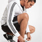 Logo Tape Cotton Blend Shorts